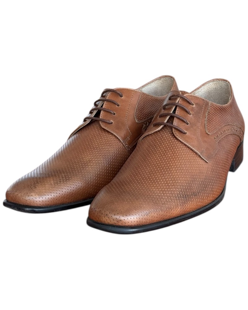  Δερμάτινο Ανδρικό Παπούτσι - N566