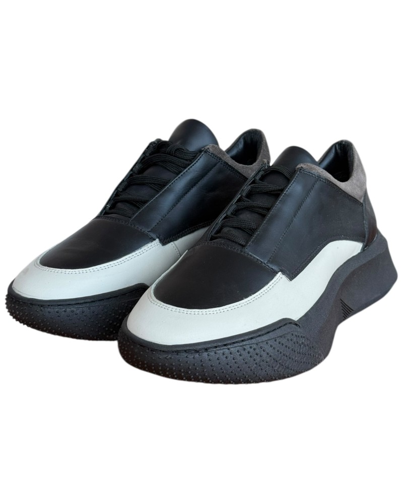  Δερμάτινο Ανδρικό Sneaker - N573