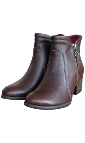 Δερμάτινο Γυναικείo Μποτάκι - N581