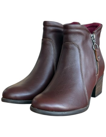 Δερμάτινο Γυναικείo Μποτάκι - N581