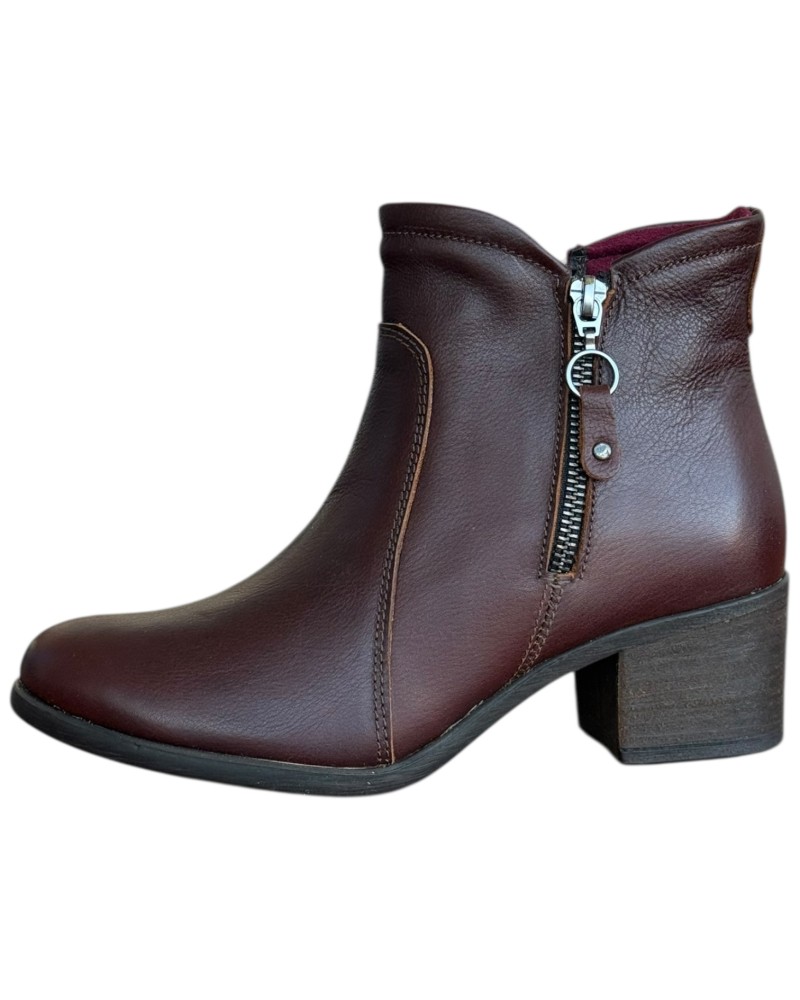 Δερμάτινο Γυναικείo Μποτάκι - N581