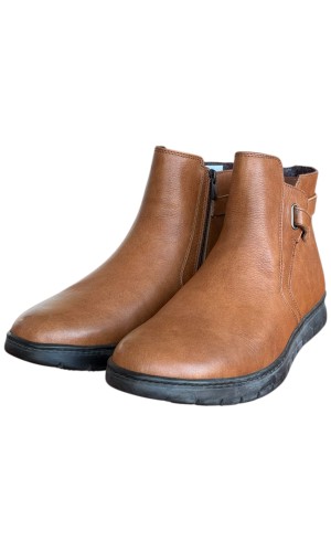  Δερμάτινο Ανδρικό Μποτάκι - N582