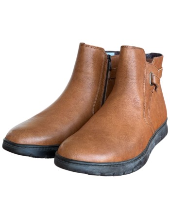  Δερμάτινο Ανδρικό Μποτάκι - N582
