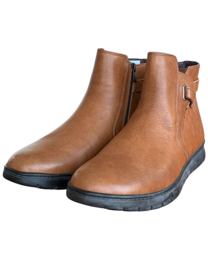  Δερμάτινο Ανδρικό Μποτάκι - N582