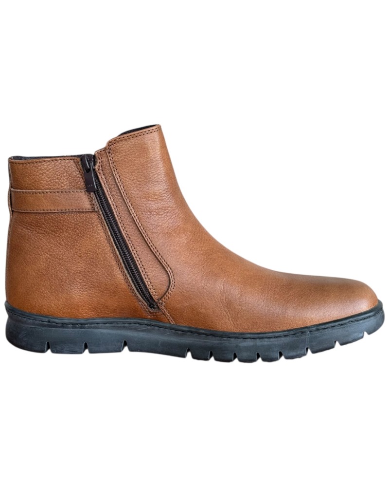  Δερμάτινο Ανδρικό Μποτάκι - N582