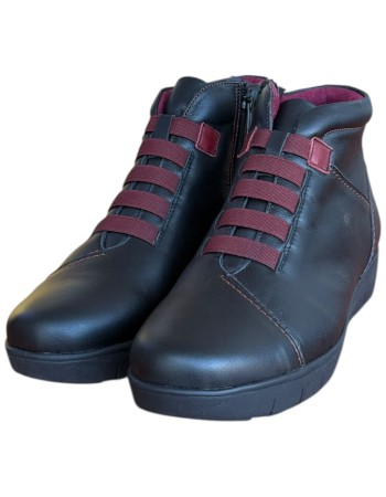 Δερμάτινο Γυναικείo Μποτάκι - N584