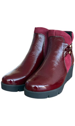 Δερμάτινο Γυναικείo Μποτάκι - N585