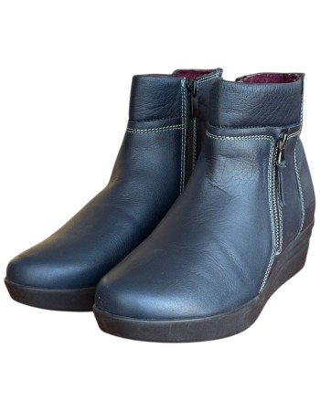 Δερμάτινο Γυναικείo Μποτάκι - N587