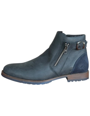  Δερμάτινο Ανδρικό Μποτάκι - N588