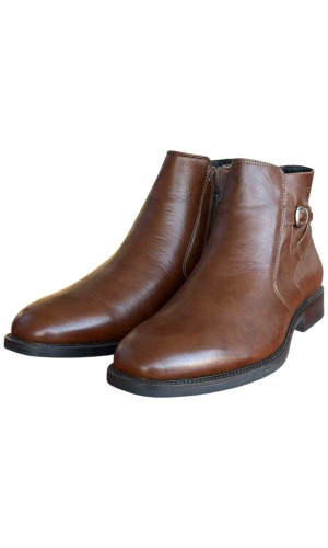  Δερμάτινο Ανδρικό Μποτάκι - N589