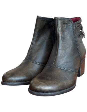 Δερμάτινο Γυναικείo Μποτάκι - N592