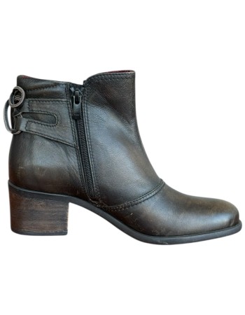 Δερμάτινο Γυναικείo Μποτάκι - N592