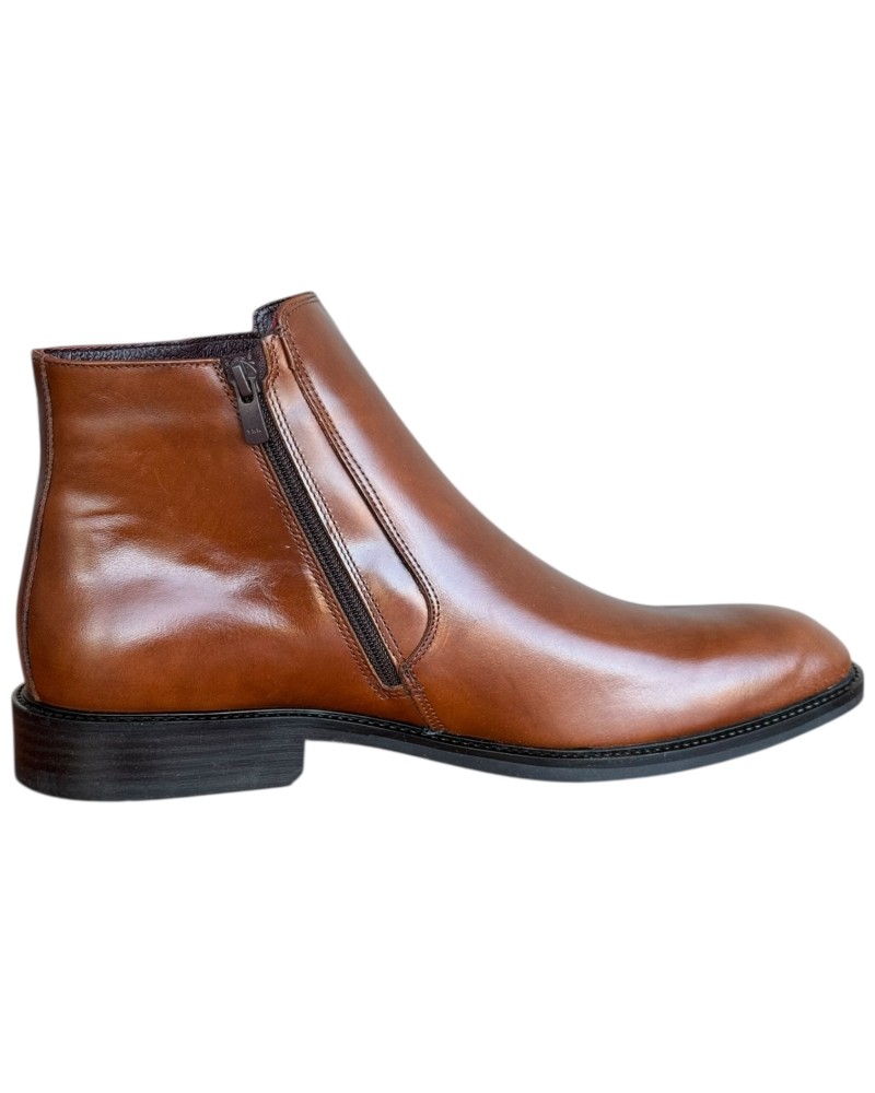  Δερμάτινο Ανδρικό Μποτάκι - N595