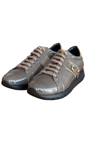  Δερμάτινο Γυναικείο Sneaker- N596