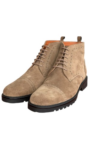  Δερμάτινο Ανδρικό Μποτάκι - N60