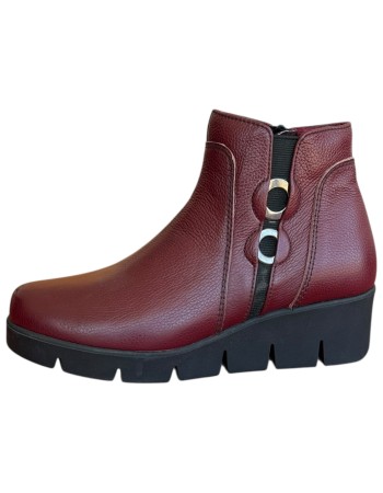 Δερμάτινο Γυναικείo Μποτάκι - N601