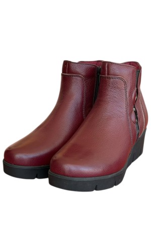 Δερμάτινο Γυναικείo Μποτάκι - N601