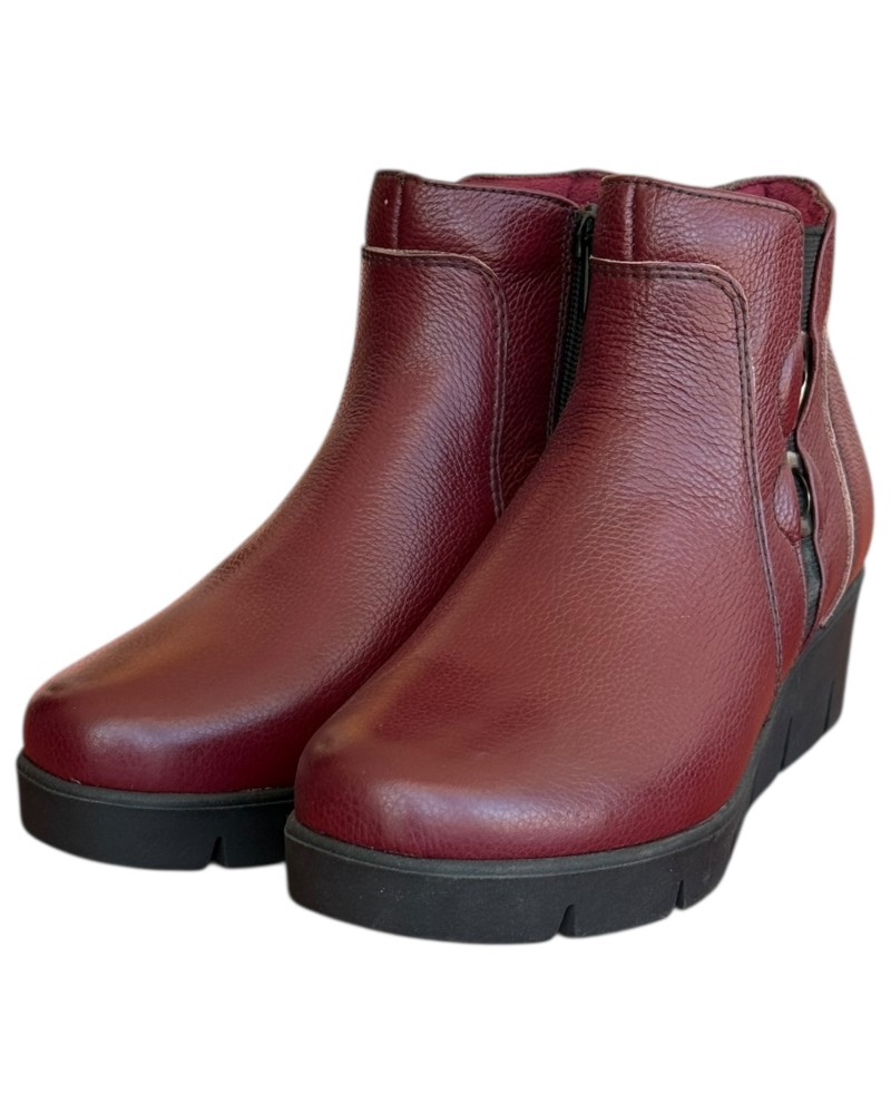 Δερμάτινο Γυναικείo Μποτάκι - N601