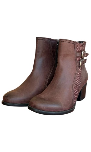 Δερμάτινο Γυναικείo Μποτάκι - N604