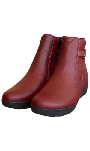 Δερμάτινο Γυναικείo Μποτάκι - N605