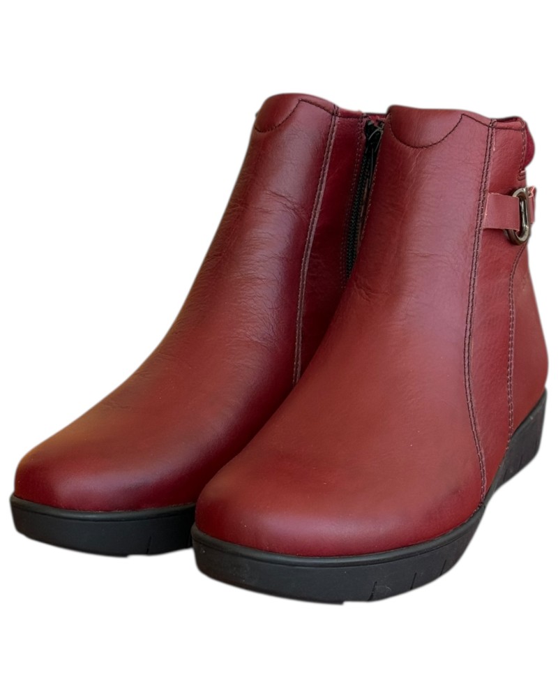 Δερμάτινο Γυναικείo Μποτάκι - N605