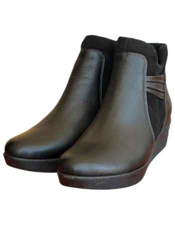 Δερμάτινο Γυναικείo Μποτάκι - N606