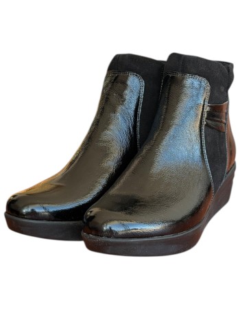 Δερμάτινο Γυναικείo Μποτάκι - N607