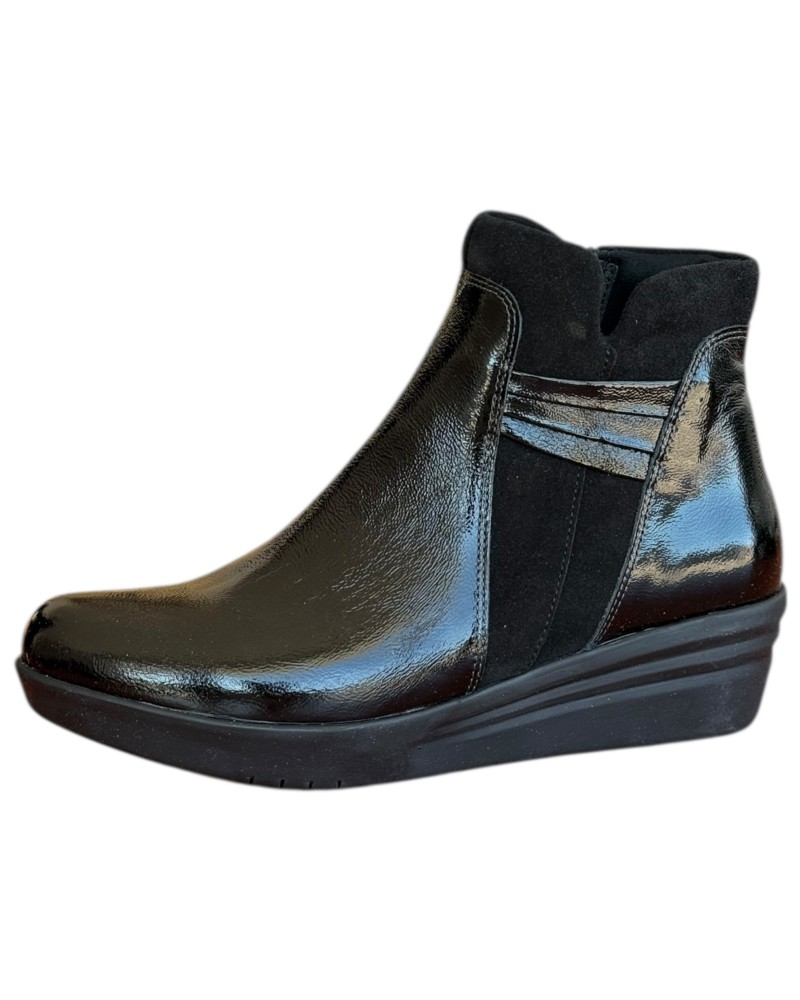 Δερμάτινο Γυναικείo Μποτάκι - N607