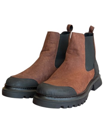  Δερμάτινο Ανδρικό Μποτάκι - N608