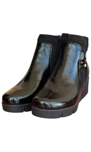 Δερμάτινο Γυναικείo Μποτάκι - N609