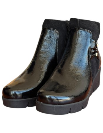 Δερμάτινο Γυναικείo Μποτάκι - N609