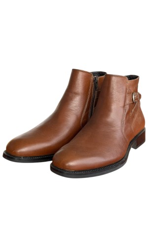  Δερμάτινο Ανδρικό Μποτάκι - N61