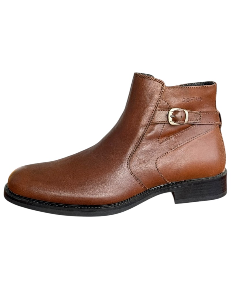  Δερμάτινο Ανδρικό Μποτάκι - N61