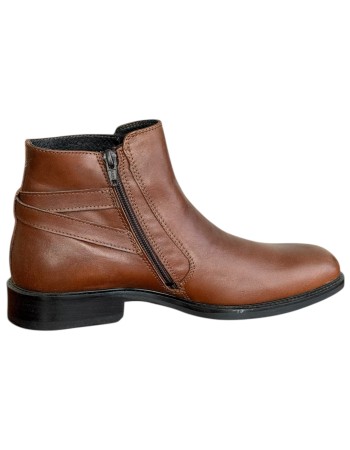  Δερμάτινο Ανδρικό Μποτάκι - N61