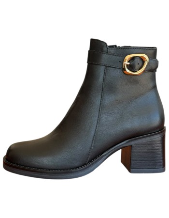 Δερμάτινο Γυναικείo Μποτάκι - N613