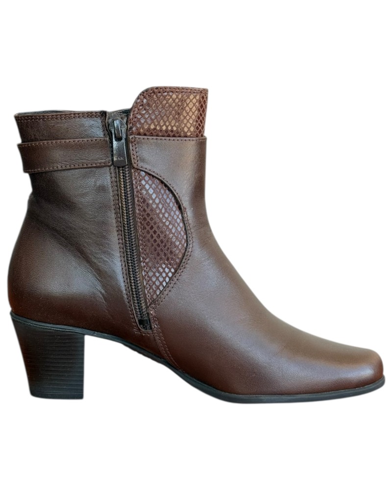 Δερμάτινο Γυναικείo Μποτάκι - N614