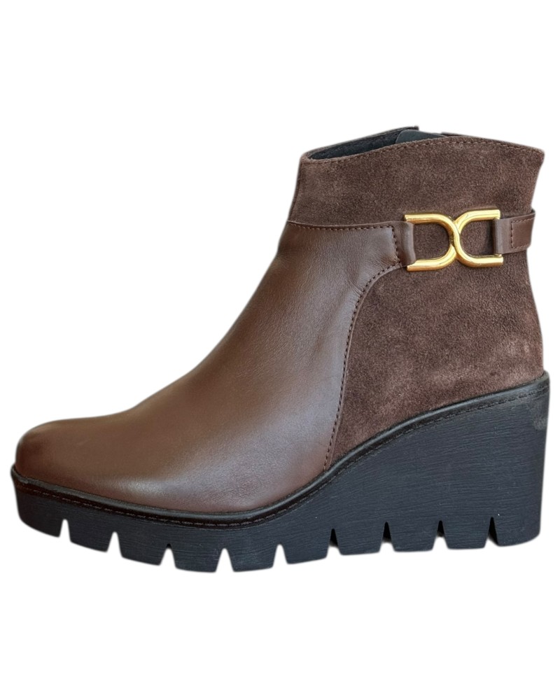 Δερμάτινο Γυναικείo Μποτάκι - N615