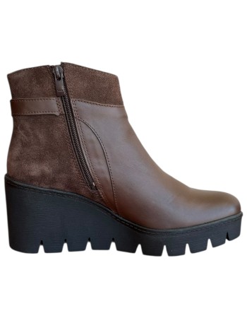 Δερμάτινο Γυναικείo Μποτάκι - N615