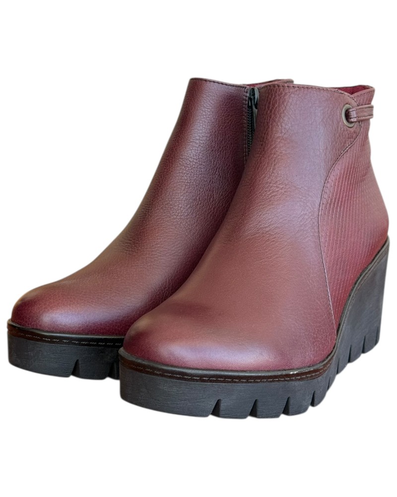 Δερμάτινο Γυναικείo Μποτάκι - N617