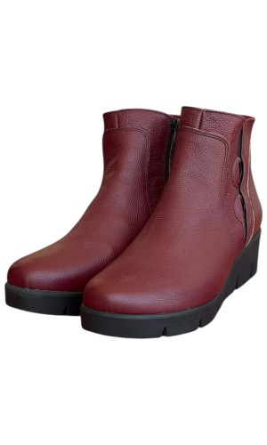 Δερμάτινο Γυναικείo Μποτάκι - N618