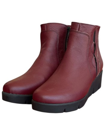 Δερμάτινο Γυναικείo Μποτάκι - N618