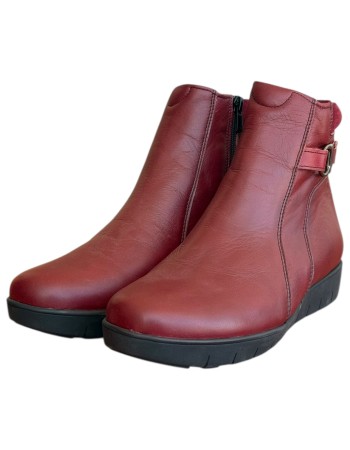 Δερμάτινο Γυναικείo Μποτάκι - N619