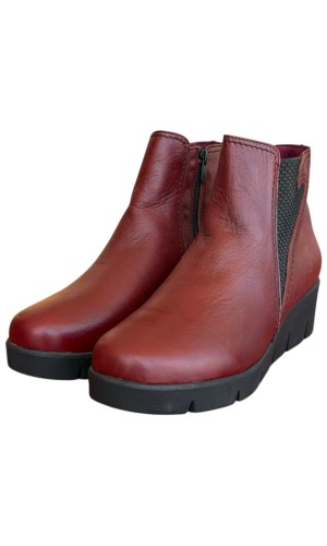 Δερμάτινο Γυναικείo Μποτάκι - N621