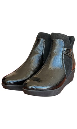 Δερμάτινο Γυναικείo Μποτάκι - N622