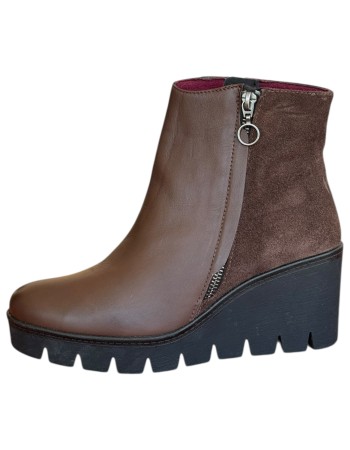 Δερμάτινο Γυναικείo Μποτάκι - N623