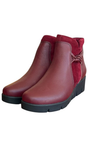 Δερμάτινο Γυναικείo Μποτάκι - N624