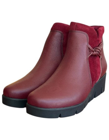 Δερμάτινο Γυναικείo Μποτάκι - N624