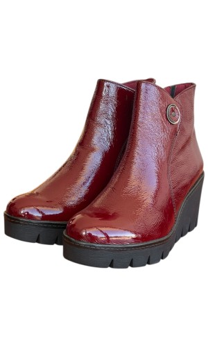 Δερμάτινο Γυναικείo Μποτάκι - N625