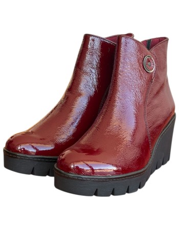 Δερμάτινο Γυναικείo Μποτάκι - N625