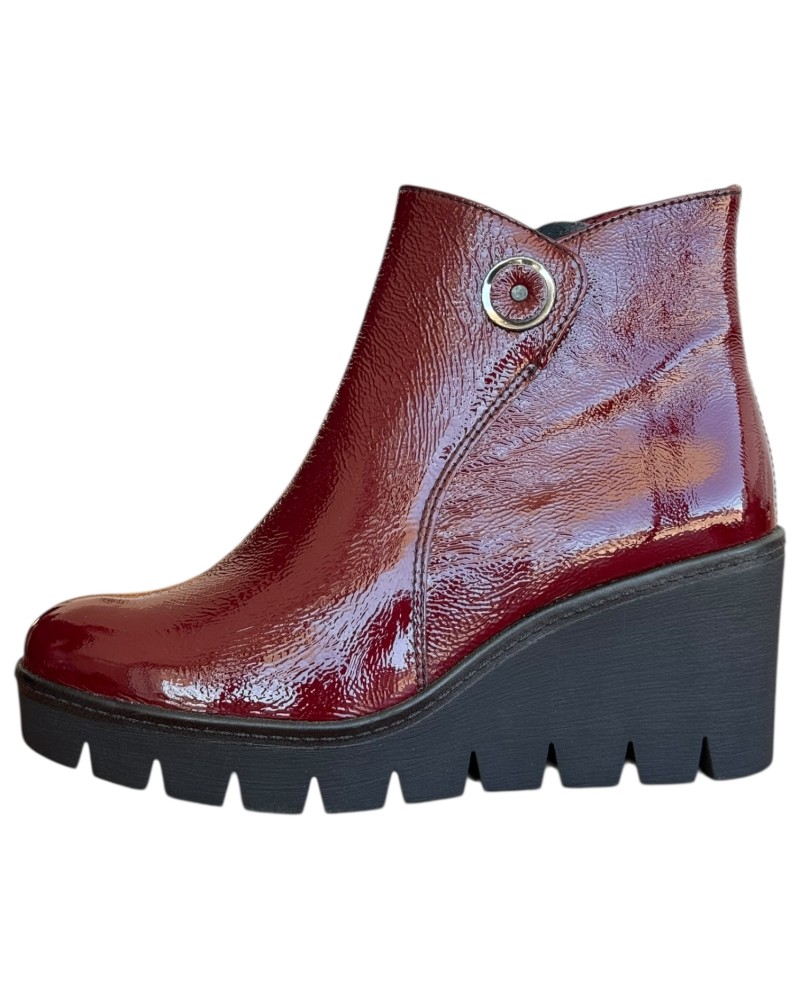 Δερμάτινο Γυναικείo Μποτάκι - N625